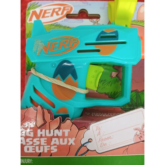 Nerf‎ Egg Hunt Blaster Toy Gun For Kids 8+ - Picture 7 of 7